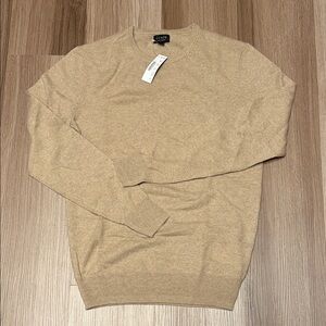 New Men's Cashmere J Crew Crewneck Sweater